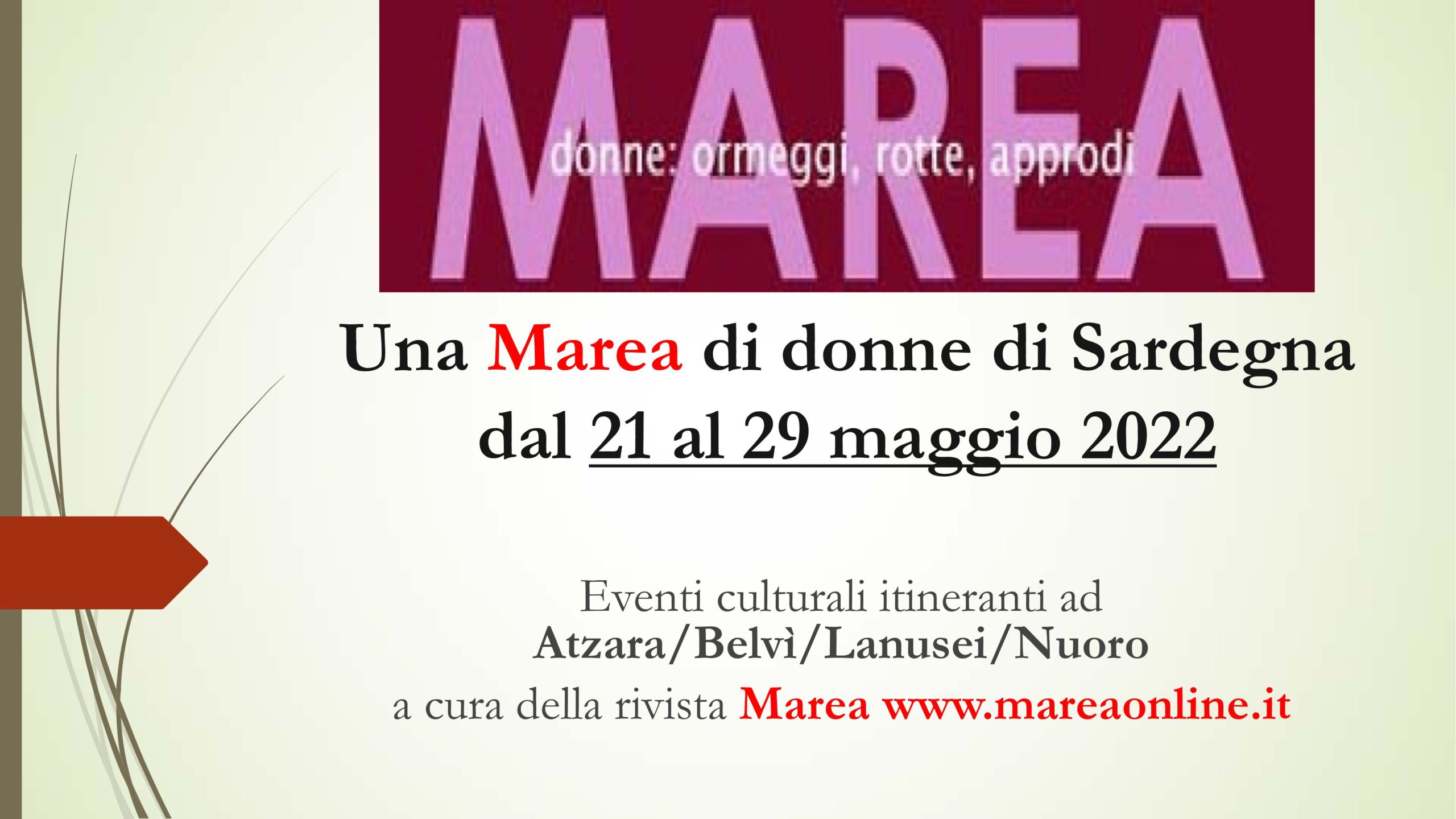 #UnaMareadiDonneinSardegna
